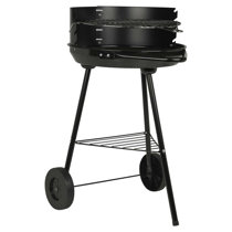 Half charcoal on sale half gas grill